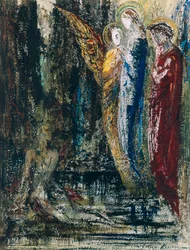 Job and the Angels, c.1890